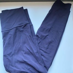 Purple Lululemon 7/8 Align Leggings